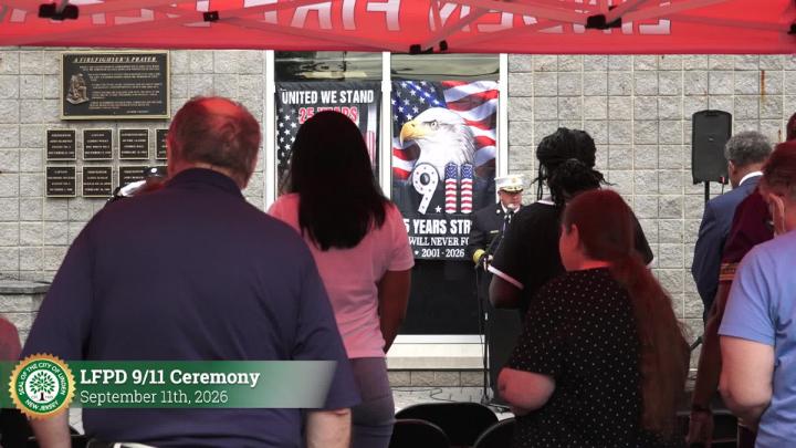 Thumbnail image for LFPD 911 ceremony 2026